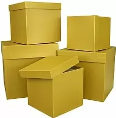 популярные коробки для подарков разные цвета в наборах по 5 штук